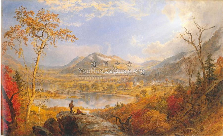 Starrucca Viadukt - 杰西裴·弗朗西斯·克罗普赛